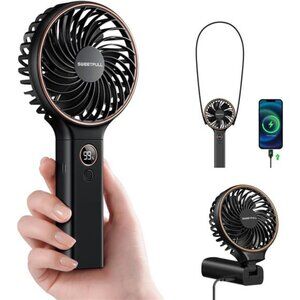 Handheld Mini Fan Portable Rechargeable Foldable Travel Fan USB Personal Cooling